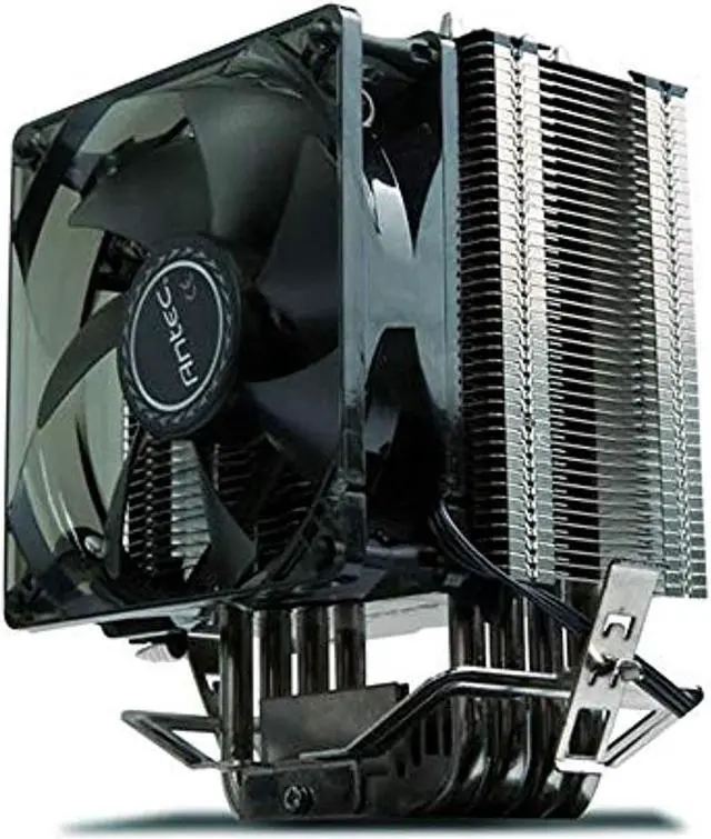 Alt view image 7 of 10 - Antec A40 PRO Blue LED CPU Cooler Fan Compatible with Intel and AMD