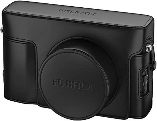 Alt view image 6 of 9 - Fujifilm X100V Leather Case, Black #16652609