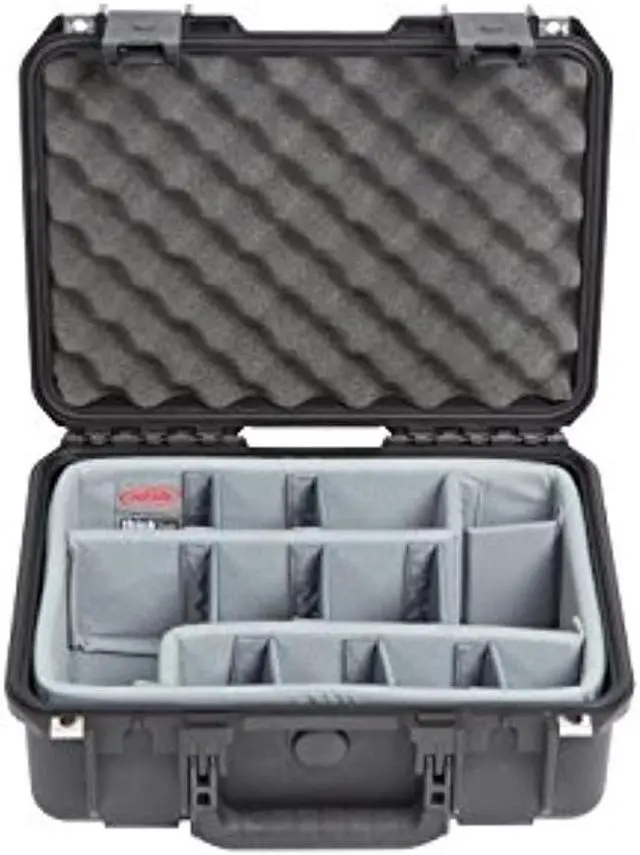 Alt view image 10 of 10 - SKB Cases iSeries Case w/Think Tank Designed Photo Dividers & Lid Foam (Black)