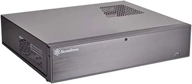 Alt view image 2 of 8 - silverstone technology tek aluminum front door/steel body micro atx media center/htpc case ml04busa