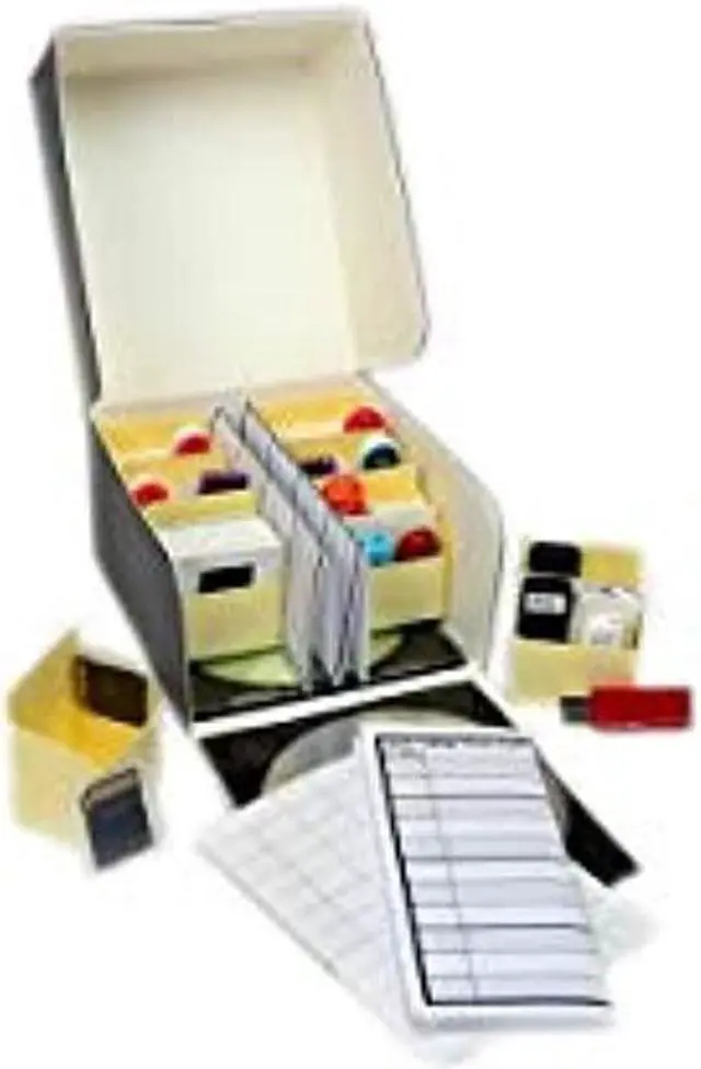 Alt view image 2 of 6 - archival methods 5.12 x 5.87 x 3 storage kit for up to 48 usb drives/memory cards