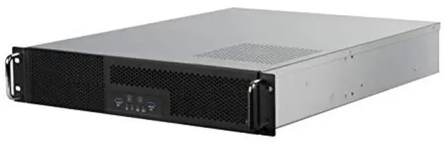Main image of Silverstone RM23-502 2U dual 5.25" Drive Bay ATX Rackmount Industrial Storage Server Chassis with USB 3.1 Gen1 interface