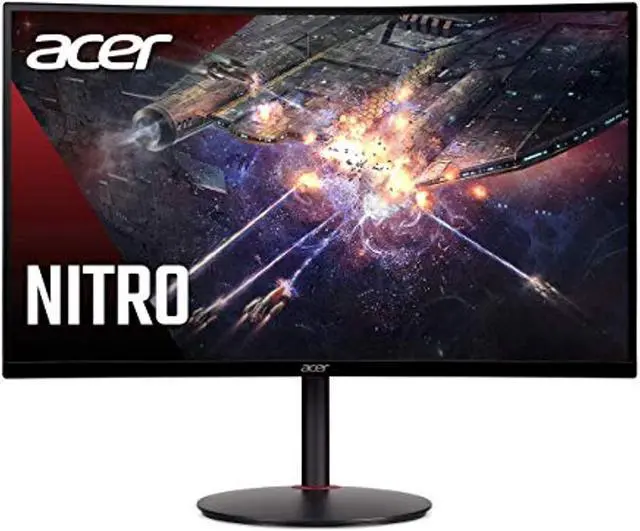 Alt view image 9 of 20 - Acer Nitro XZ270 Xbmiipx 27" 1500R Curved Full HD (1920 x 1080) VA Zero-Frame Gaming Monitor with Adaptive Sync, 240Hz Refresh Rate and 1ms VRB (Display Port & 2 x HDMI 2.0 Ports) , Black