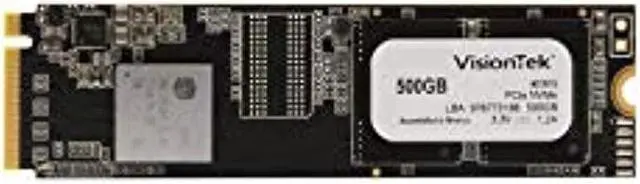 Alt view image 3 of 3 - VisionTek - 901303 - VisionTek PRO XMN 500 GB Solid State Drive - M.2 Internal - PCI Express NVMe (PCI Express NVMe 3.0