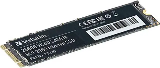 Alt view image 7 of 20 - Verbatim Vi560 256 Gb Solid State Drive - M.2 2280 Internal - Sata (Sata/600)