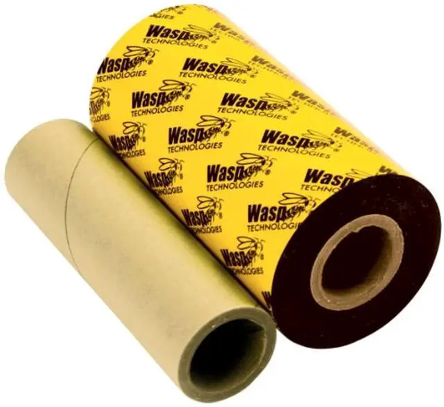 Alt view image 5 of 7 - WASP 633808431242 4.33" x 820'  Thermal Transfer Ribbon for WPL305 / WPL606