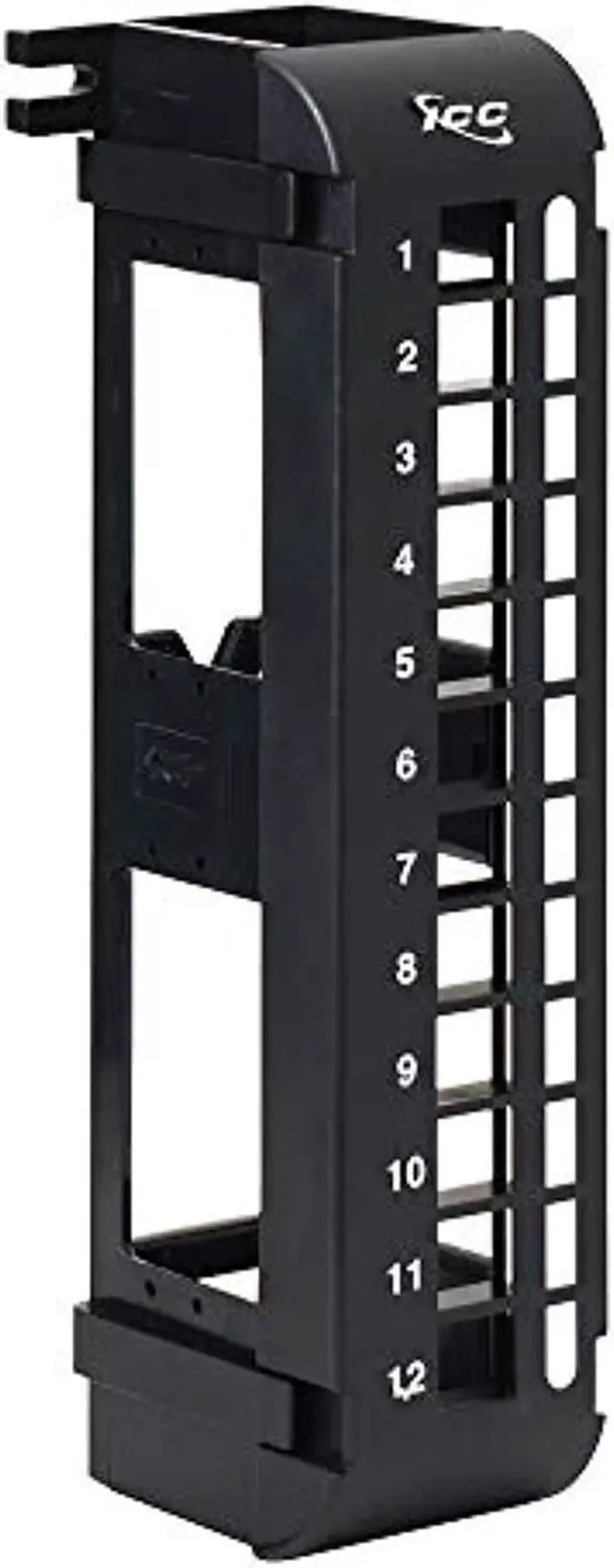 Alt view image 7 of 7 - PATCH PANEL, BLANK, VERITCAL, HD,12-PORT