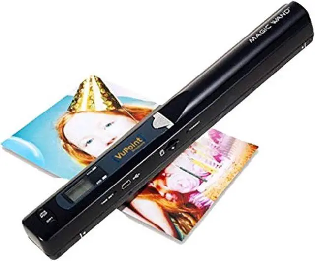 Alt view image 3 of 4 - VuPoint Solutions Magic Wand Handheld Scanner - 900 dpi Optical