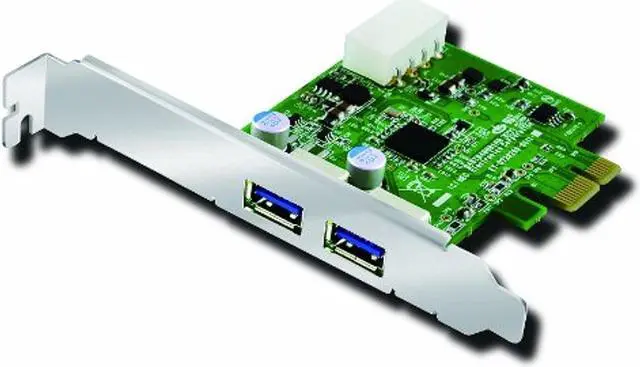 Main image of acomdata superspeed usb 3.0 pci express card 2 port adpu3-pcix