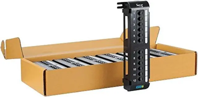 Alt view image 6 of 7 - ICC ICC-ICMPP1260V PATCH PANEL- VERT- CAT 6- 12-PORT- 6 PK