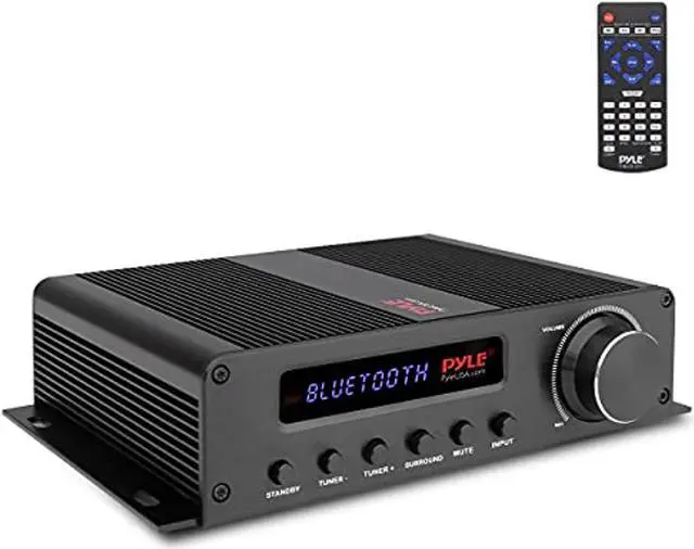 Alt view image 6 of 11 - Pyle PFA540BT Compact 5.1 Channel Bluetooth Amplifie