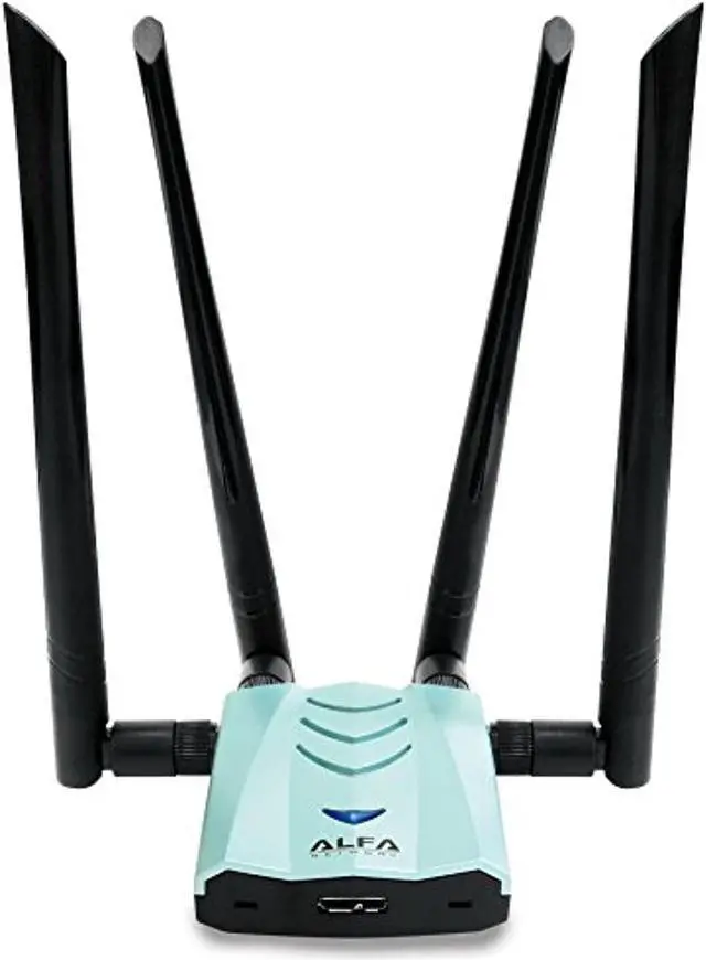 Alt view image 14 of 14 - Alfa AWUS1900 802.11ac Dual band 2.4/5 Ghz Wi-Fi USB Adapter AC1900 1900Mbps