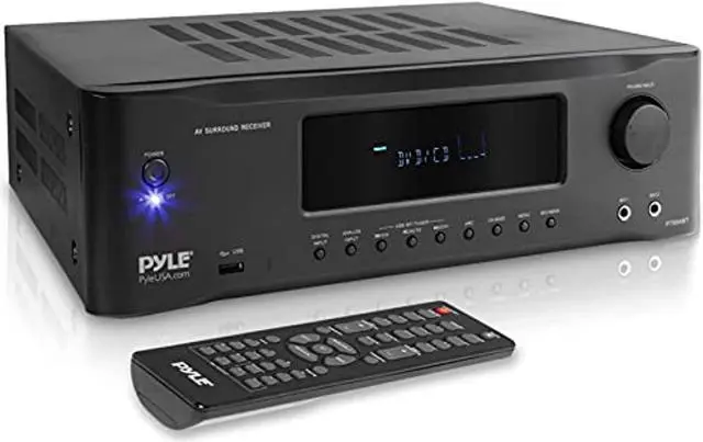 Alt view image 8 of 10 - Pyle PT694BT Bluetooth 5.2 Channel 1000 Watt Home Theater Audio/Video Receiver