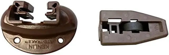 Alt view image 4 of 5 - 1 Set of Kenlin Rite-Track II Drawer Guide With Metal Backing for Slide Style Drawers found in Dressers and other Furniture