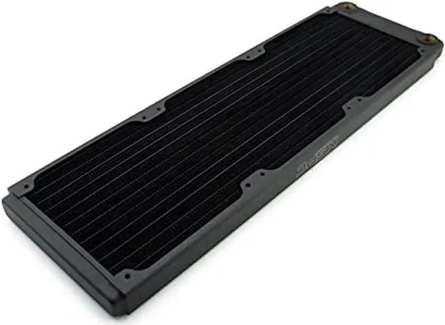 Alt view image 15 of 15 - XSPC TX360 Ultra Thin Radiator, 120mm x 3, Triple Fan, Black