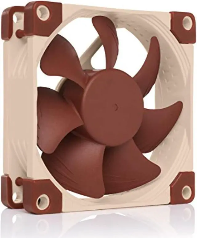Alt view image 10 of 18 - noctua nf-a8 pwm, 4-pin premium quiet fan (80mm, brown)