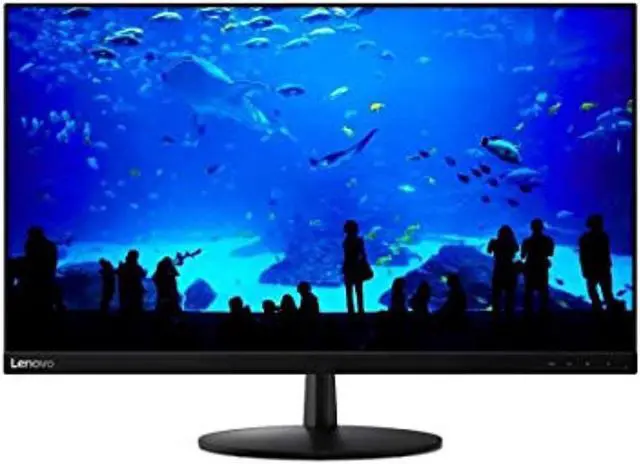 Alt view image 15 of 16 - Lenovo L28u-30 28" 3840 x 2160 4K IPS FreeSync HDMI DisplayPort Tilt Monitor