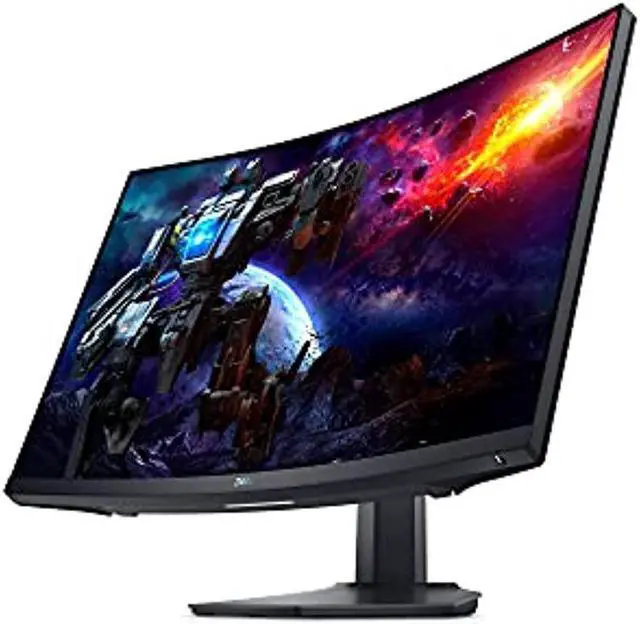 Alt view image 3 of 17 - Dell Curved Gaming Monitor 27 Inch Curved Monitor, S2722DGM (Black)