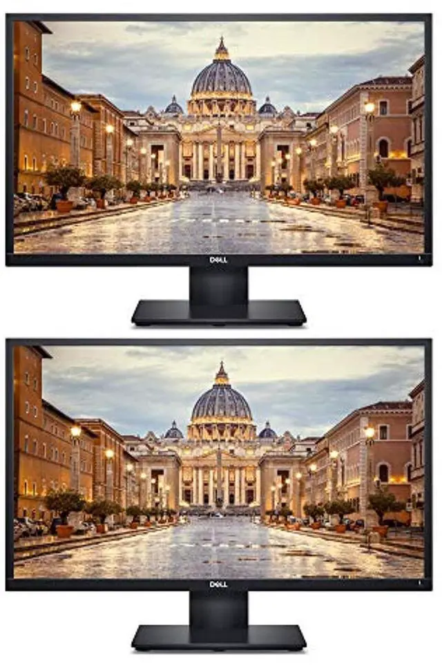 Alt view image 4 of 10 - Dell 23.8" 60 Hz IPS Monitor 8 ms typical (Normal) 5 ms typical (Fast) (gray to gray) D-Sub, DisplayPort E2420H