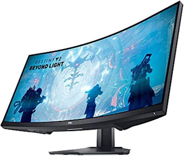 Alt view image 2 of 20 - New Dell S3422DW 34" WQHD 3440 x 1440  VA LCD Monitor 100 Hz 4 ms 21:9 Aspect Ratio 350 cd/m² Brightness 178°/178° Viewing Angles HDMI, DisplayPort