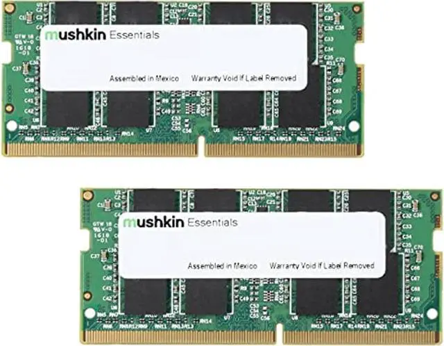 Alt view image 6 of 8 - Mushkin 8GB (2 x4) Essentials DDR4 PC4-19200 2400MHz CL17 260-PIN Laptop Memory Model MES4S240HF4GX2