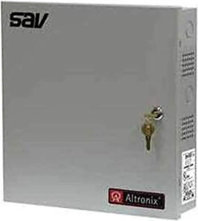 Alt view image 6 of 7 - Power Supply,CCTV DC,Wall Mount ALTRONIX SAV18D