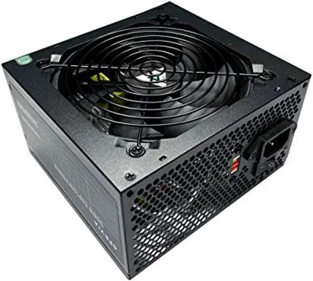 Alt view image 2 of 4 - apevia captain550 atx power supply with all black cables