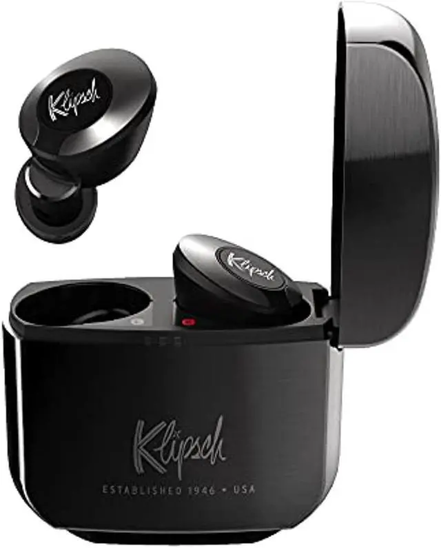 Alt view image 11 of 11 - Klipsch Gunmetal T5 II ANC Gunmetal Yes Connector In-Ear True Wireless Noise Canceling Headphones