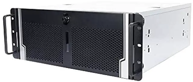 Alt view image 5 of 9 - In-Win Rackmount R400-01N 4U Entry Level No PS 3/1/(4) Bays NO BP/HD Tray