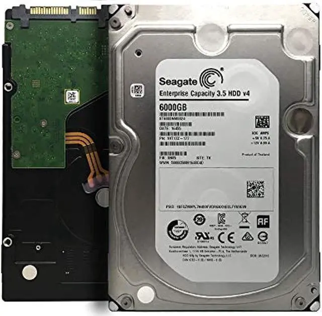 Alt view image 2 of 2 - Seagate ST6000NM0024 6TB 7200 RPM 128MB Cache SATA 6.0Gb/s 3.5" Enterprise Hard Drive Bare Drive