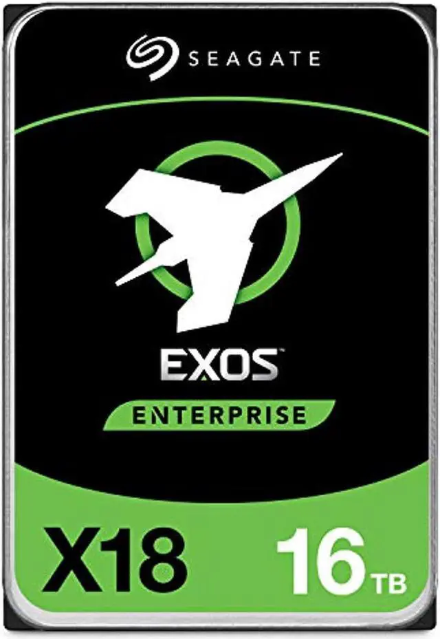 Alt view image 10 of 20 - Seagate Exos 16TB Enterprise HDD X18 SATA 6Gb/s 512e/4Kn 7200 RPM 256MB Cache 3.5" Internal Hard Drive (ST16000NM000J)