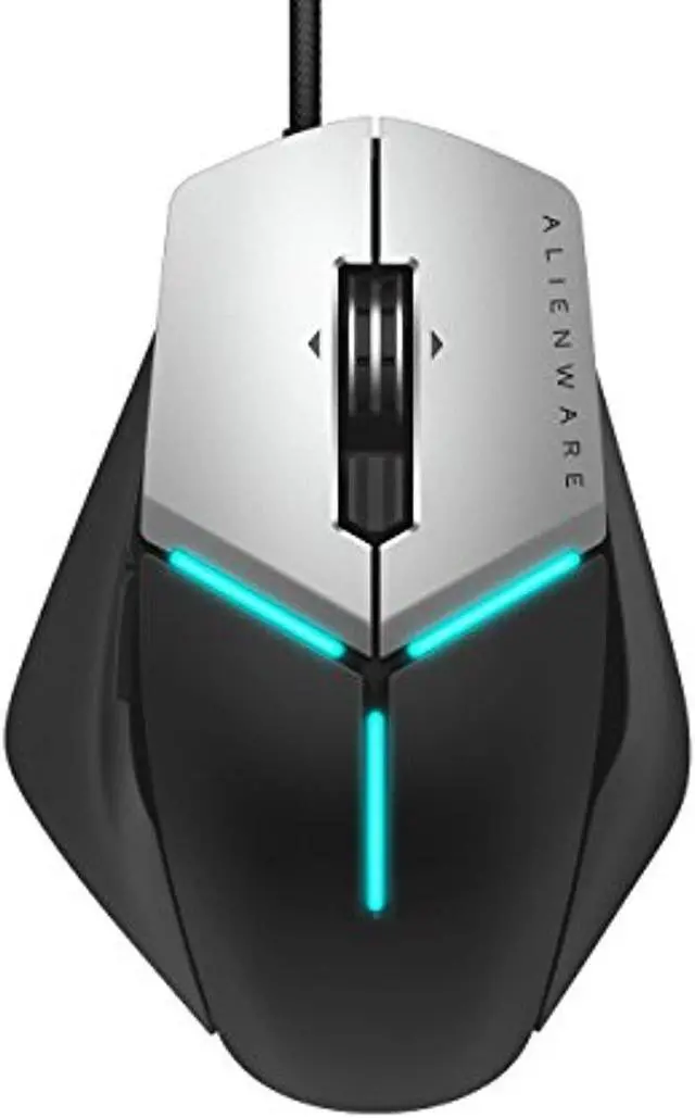Alt view image 20 of 20 - Dell Alienware Elite Gaming Mouse: AW958 - Optical - Black, Gray - 12000 dpi - Scroll Wheel - 13 Button(s)