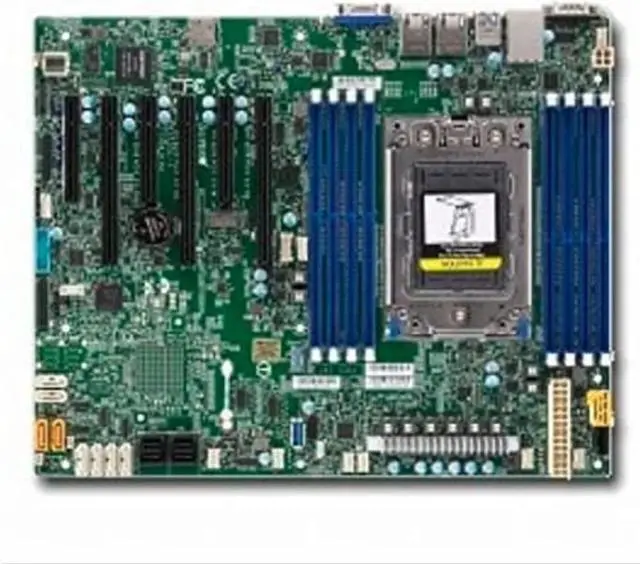 Alt view image 6 of 6 - SuperMicro MBD-H11SSL-i-O ATX Server Motherboard EPYC 7000-series (Retail Pack)