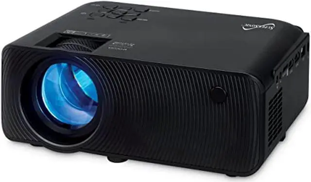 Alt view image 3 of 8 - Superesonic SC-82P Home Theater Projector with Bluetooth