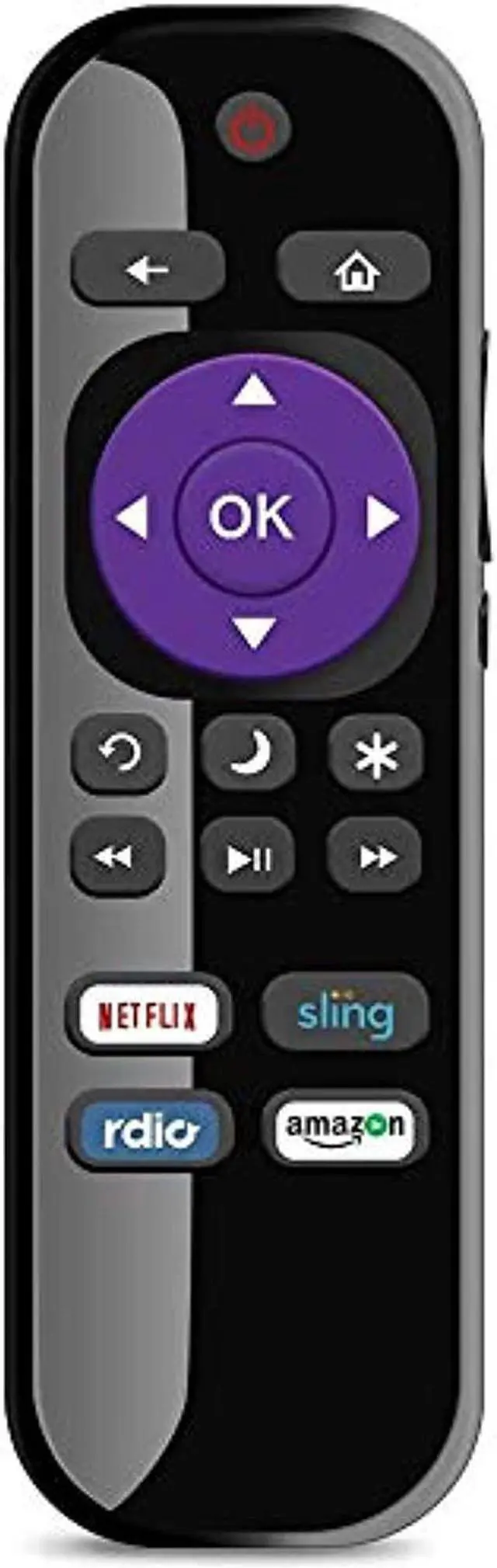 astar replacement remote control for onn roku tv remote rc439 3226000858  for 100012584 100012585 100012586 100012587 100012587 100012589 100012590  100018971 TV Accessories - Newegg.com