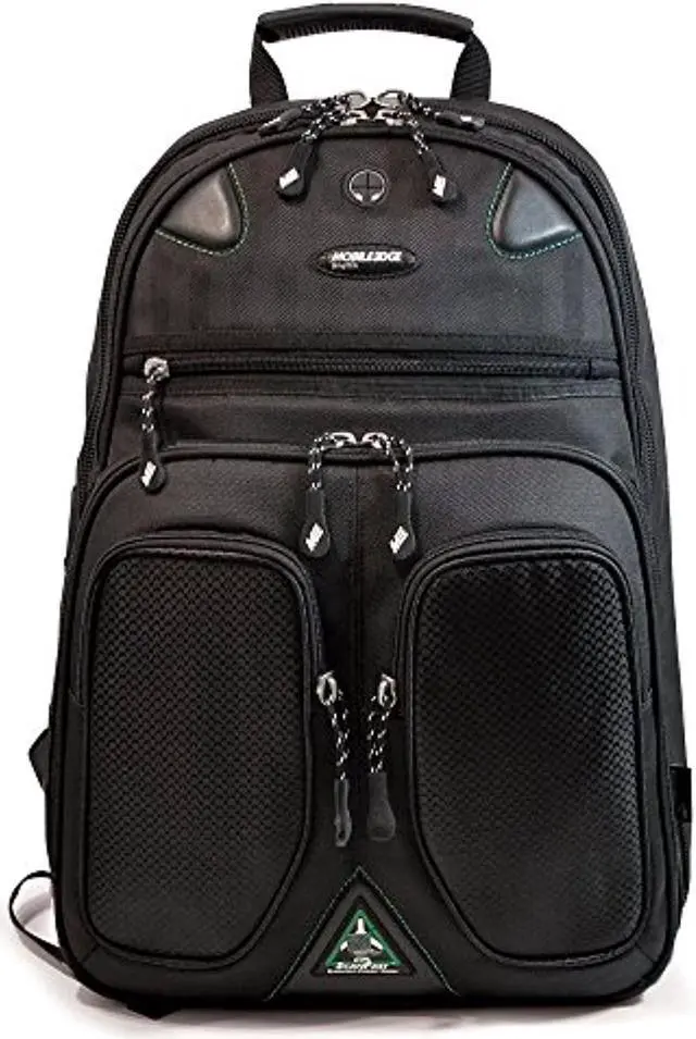Alt view image 11 of 18 - Mobile Edge Black 17" ScanFast Checkpoint Friendly Backpack Model MESFBP