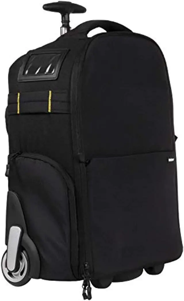 Main image of deco gear 3-in-1 travel camera case - waterproof and shockproof rolling camera backpack - three methods of transport - wheeled trolley, backpack, carry on bag