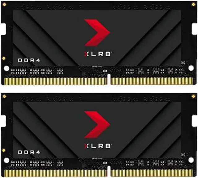 Main image of PNY XLR8 Gaming 32GB (2 x 16GB) 260-Pin DDR4 SO-DIMM DDR4 3200 (PC4 25600) Laptop Memory Model MN32GK2D43200X