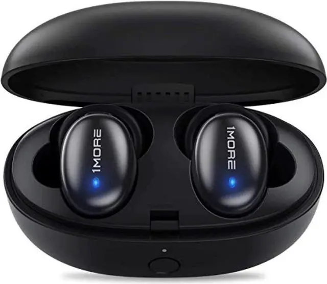 Alt view image 7 of 7 - 1MORE Stylish True Wireless Earbuds, Bluetooth 5.0, 24-Hour Playtime, Stereo In-Ear Headphones with Charging Case, Built-in Microphone, Alternate Pairing Mode Black