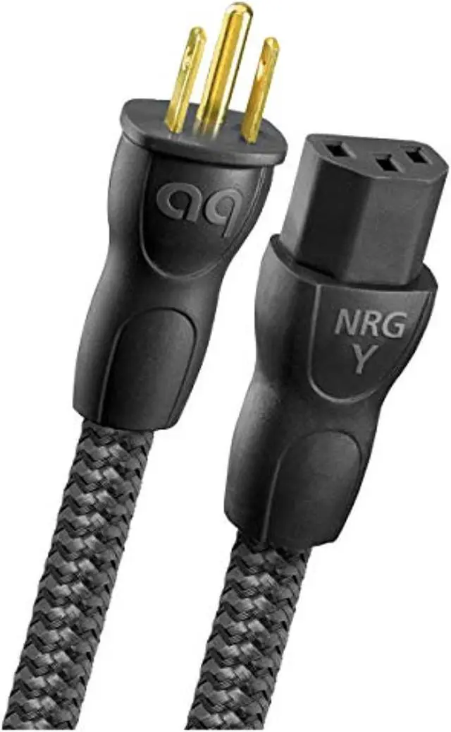 Alt view image 10 of 10 - AudioQuest NRG-Y3 Low-Distortion 3-Pole AC Power Cable - 6.56' (2m)