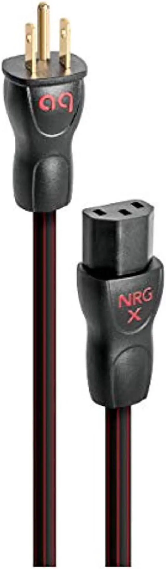 Main image of audioquest nrg-x3 power cable for amplifiers and power conditioners - 9.84 ft (3m)