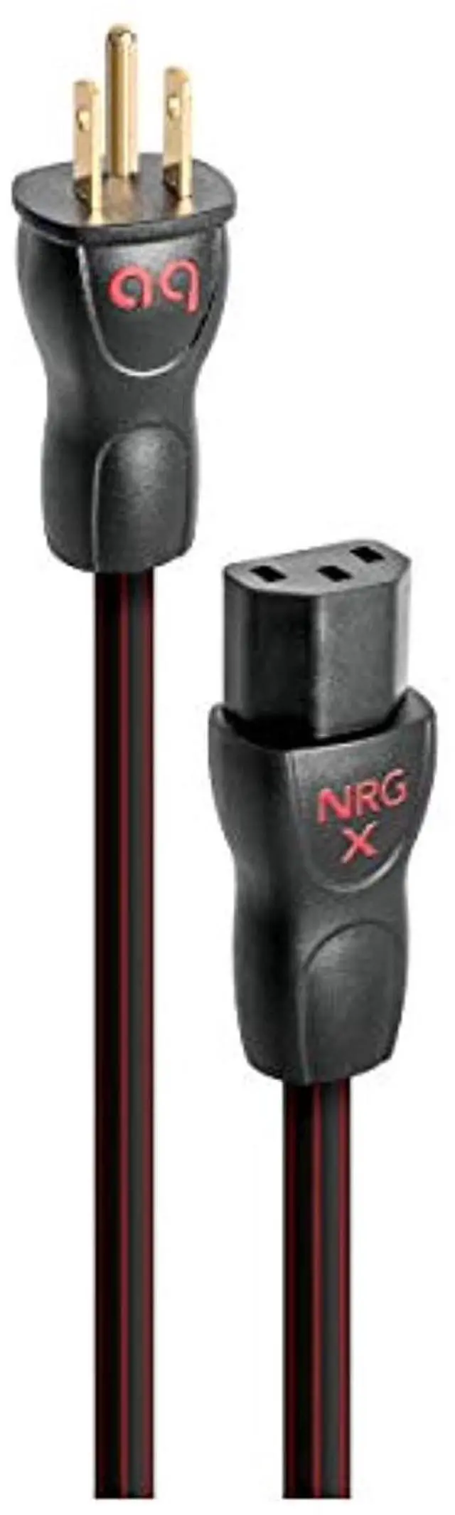 Main image of audioquest nrg-x3 power cable for amplifiers and power conditioners - 6.56 ft (2m)