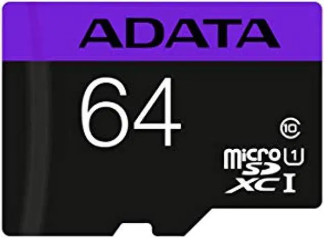 Alt view image 17 of 20 - ADATA AUSDX64GUICL10-RA1 Premier 64 GB micro SDHC/SDXC UHS-I U1 Memory Card with One Adapter