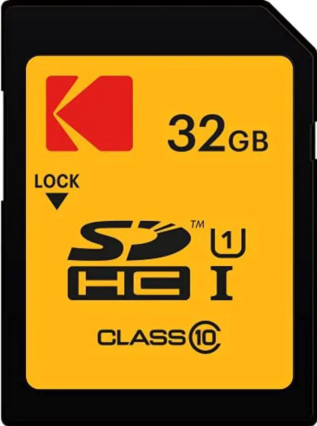 Alt view image 4 of 6 - Kodak 32GB Class 10 UHS-I U1 SDHC Memory Card