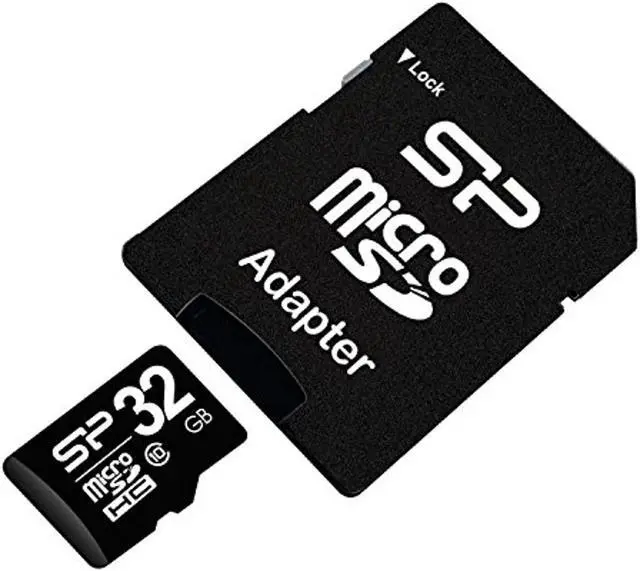 Alt view image 4 of 6 - Silicon Power 32GB microSD Memory Card SDHC Class 10 w/ SD adapter Model SP032GBSTH010V10SP