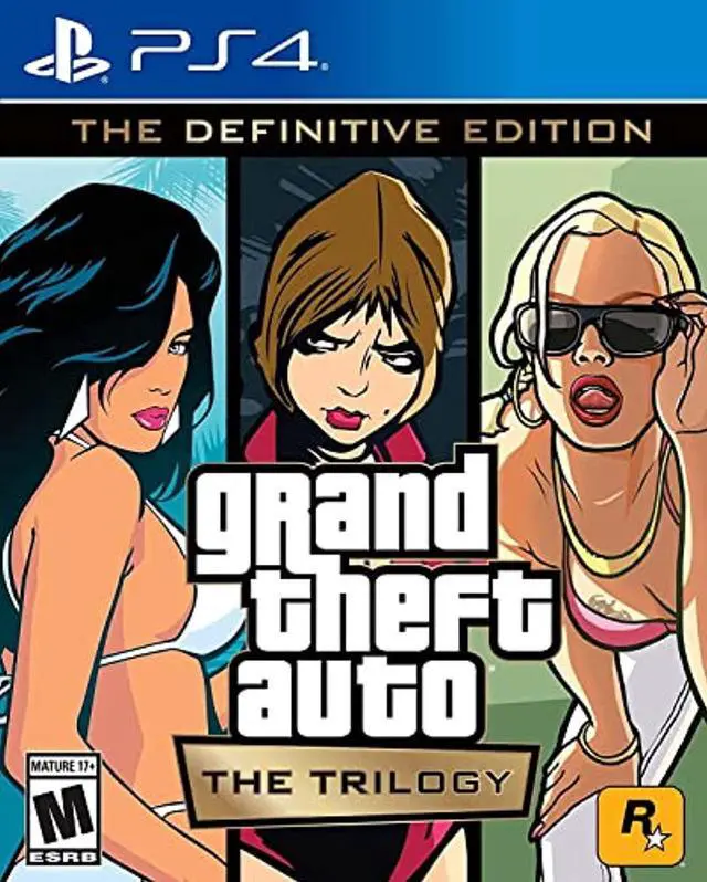 Main image of grand theft auto: the trilogy- the definitive edition - playstation 4
