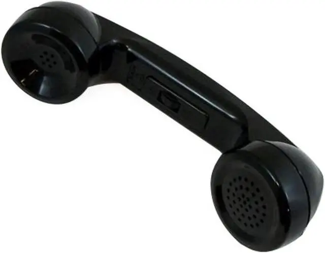 Main image of cortelco 006500-vm2-pak repl. handset - black