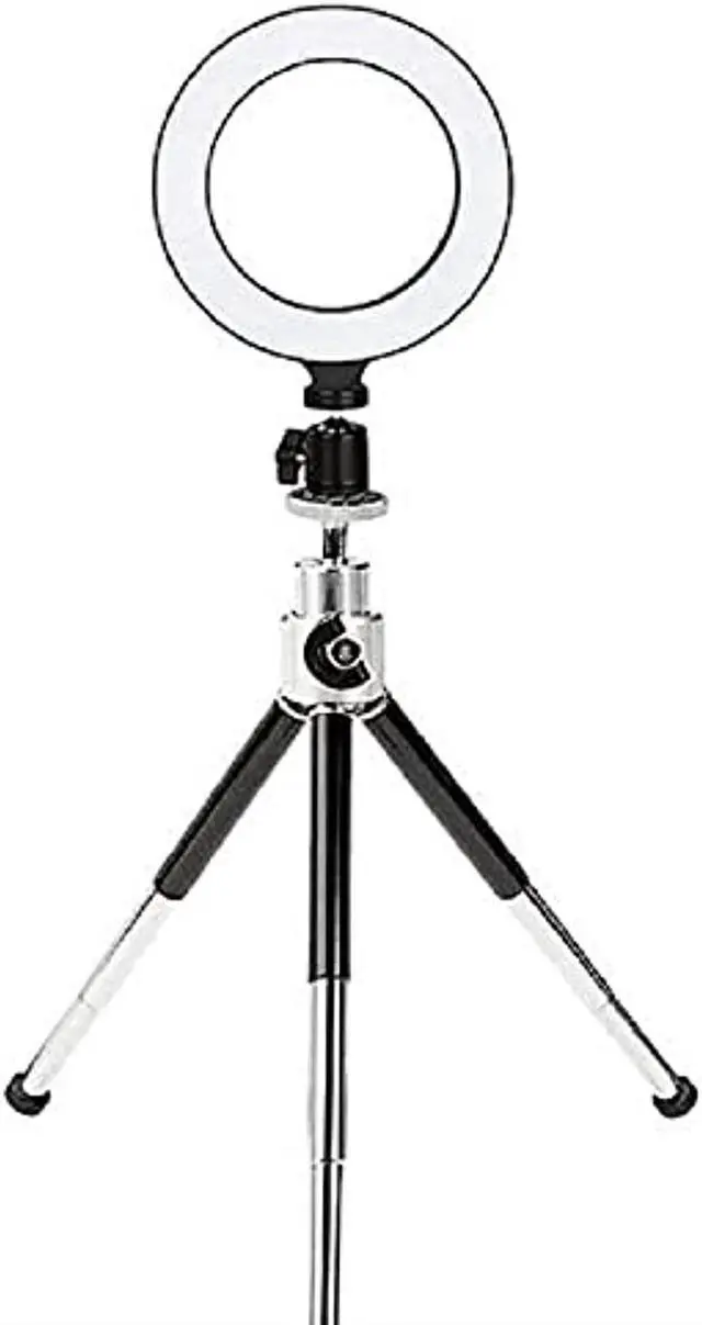 Alt view image 5 of 6 - Codi 6 LED Ring Light with Mini Tripod Stand LEDRING6