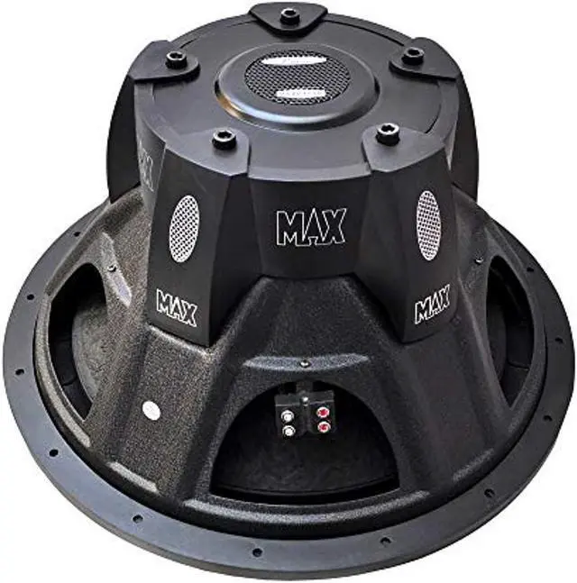 Alt view image 16 of 20 - Lanzar MAXP154D MaxP Series Small-Enclosure 4-Ohm Subwoofer (MAXP154D, 15 Inch, 2,000 Watts Max, Dual 4 Ohm)
