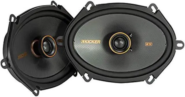 Alt view image 7 of 10 - Kicker Ex5.2 5.25" Car Audio Component Speakers w/ Tweeters & Crossovers